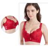 Push Up Lace Bras for Women Sexy Plus Size Brassiere Comfort Underwear Female Wide Straps On The Back Sutian Feminino