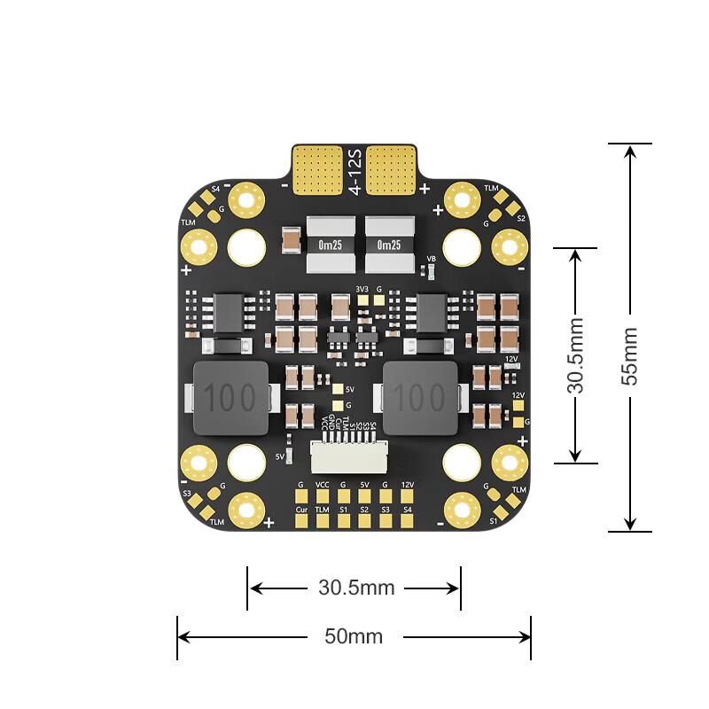 Плата распределения питания PDB400 V2 для FPV-дронов
