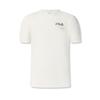 FILA Fitness T Shirts Men's Brown White Crew Neck Moderate A11M531116F-WT