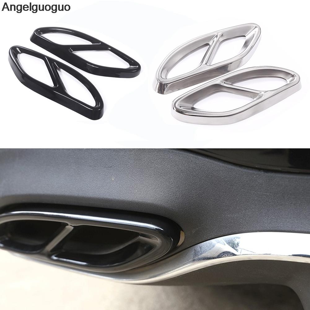 Car Accessories Exhaust Pipe Tail Cover Trim For Mercedes Benz A Class W177 V177