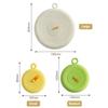 Round Container Lid Covers Silicone Seal Food Lids  for Leftover Food Fruit Bowls Cups Jars