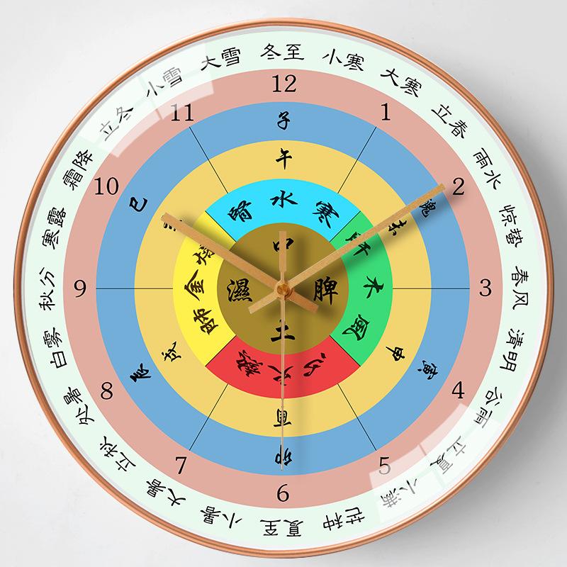 12-дюймовые 30 см новые китайские креативные часы гостиная столовая часы светлая роскошь настенные бесшумные подвесные часы