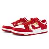 Nike Кроссовки Dunk Нескользящие Нескользящие Низкие Скейтбордические Обувь Унисекс Красный Белый DD1873-116(Команда943-)