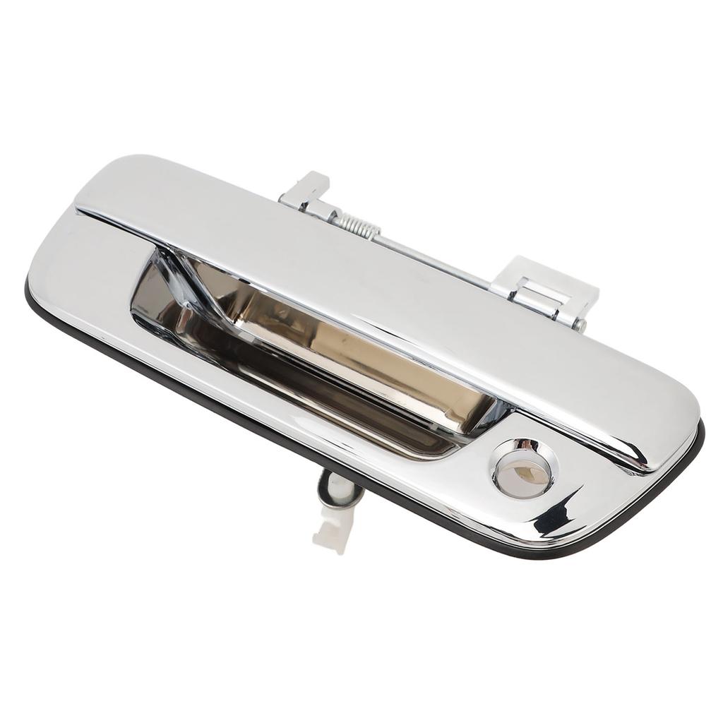 Rear Tail Gate Handle Solid Construction Tailgate Latch Handle Replacement for Isuzu D‑MAX 2002 To 2011 Chrome