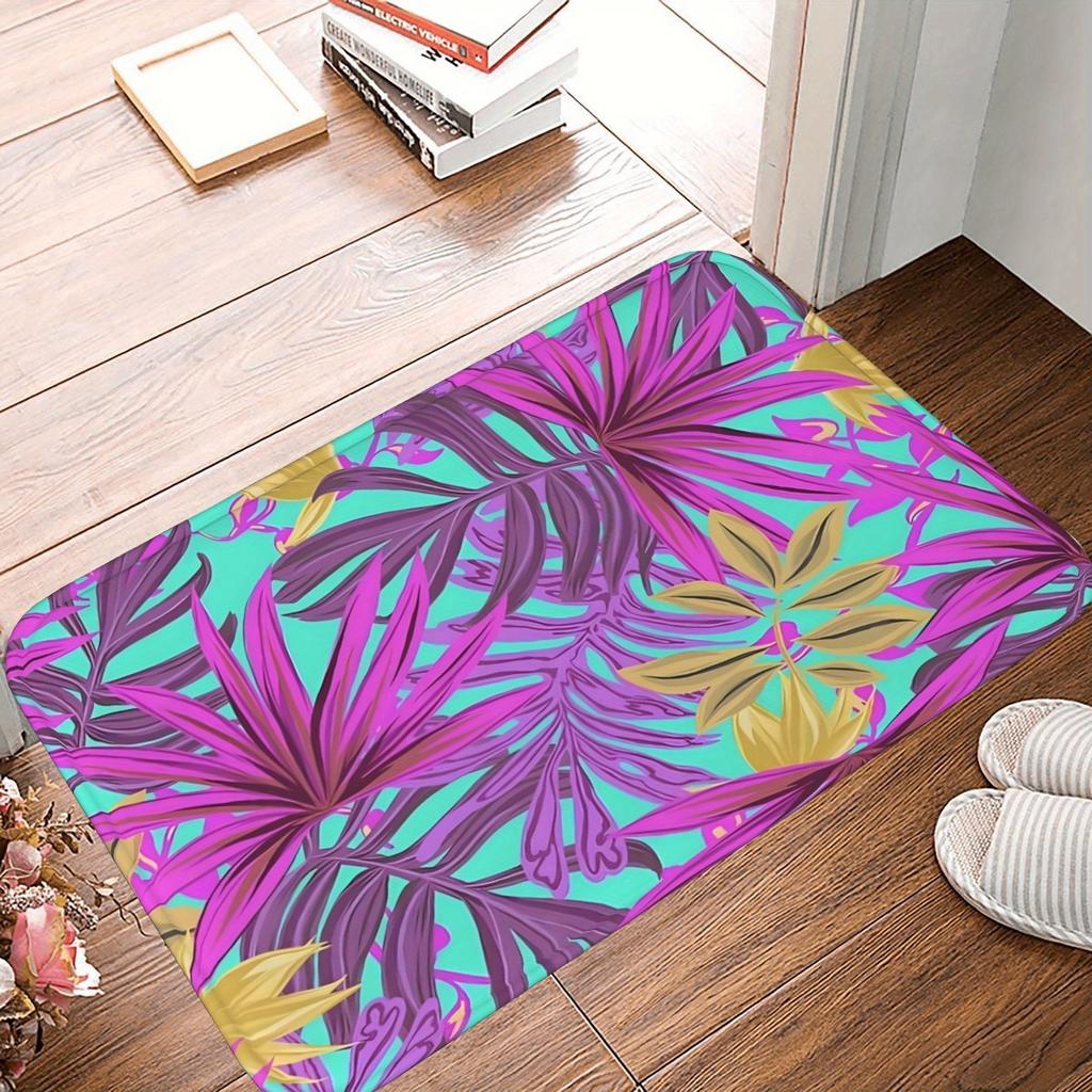 1 шт. Фэнтезийный лес Кухонный коврик Нескользящий коврик для двери Поп-дизайн Коврик для ванной Коврик для ванной Ковер для дома Раковина Прачечная Декорери