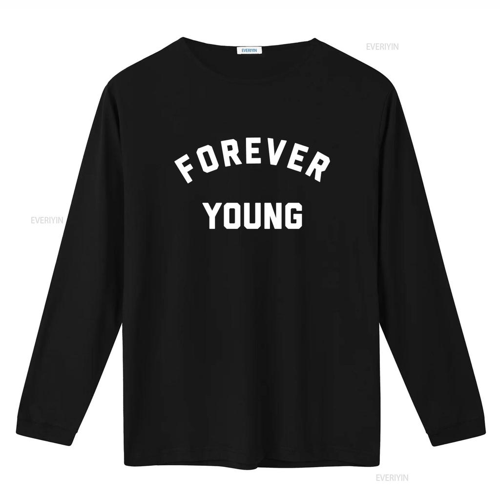Forever Young Футболка в стиле Классический Рок Ретро 70-е Культура Боб Дилан The Band Песни Жизнь Молодость Дети Америка винтаж Стирка