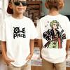 Japanese Anime Bandai Printed Tshirt for Boys and Girls Harajuku Children Short Sleeved Childrens Tshirt Clothing