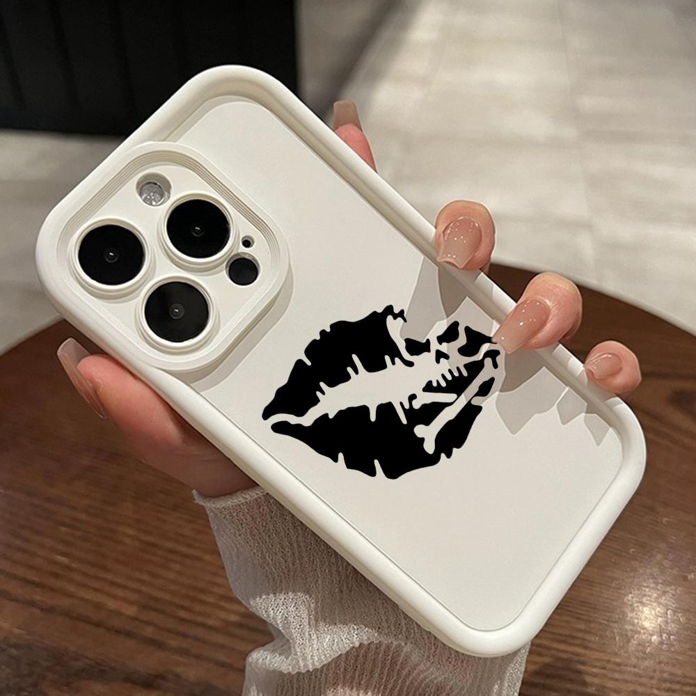 LZ18 Lips kiss силиконовый чехол для телефона Xiaomi 11 Lite 5G 14T Redmi 14C 13C A3 Note 12 11 9 10 13 Pro Plus противоударный задний чехол