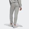 adidas Женские вязаные спортивные штаны серого цвета со средней манжетой HG4363