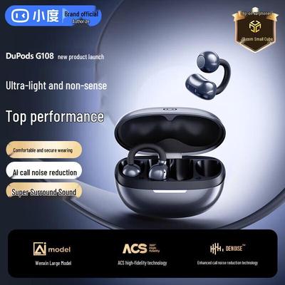 Xiaodu G108 Гарнитура Bluetooth с открытым ухом и клипсой для крепления