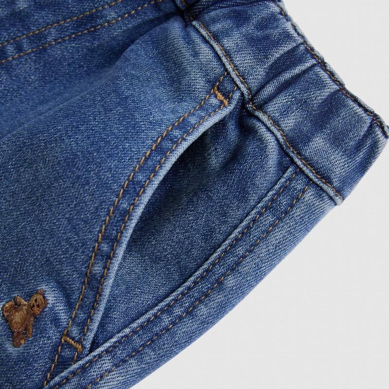 Gap Классические прямые джинсы для детей с мишкой