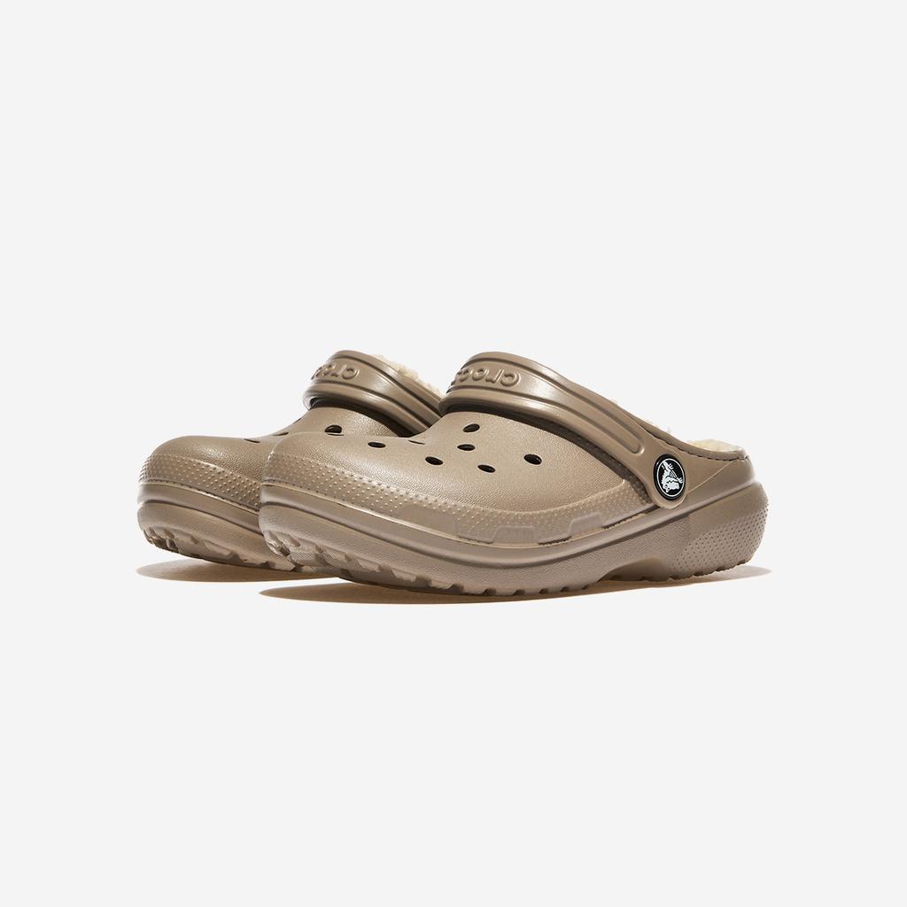 Crocs Классические детские клоги на подкладке, CRS207010, 1010110176, Популярная корейская обувь