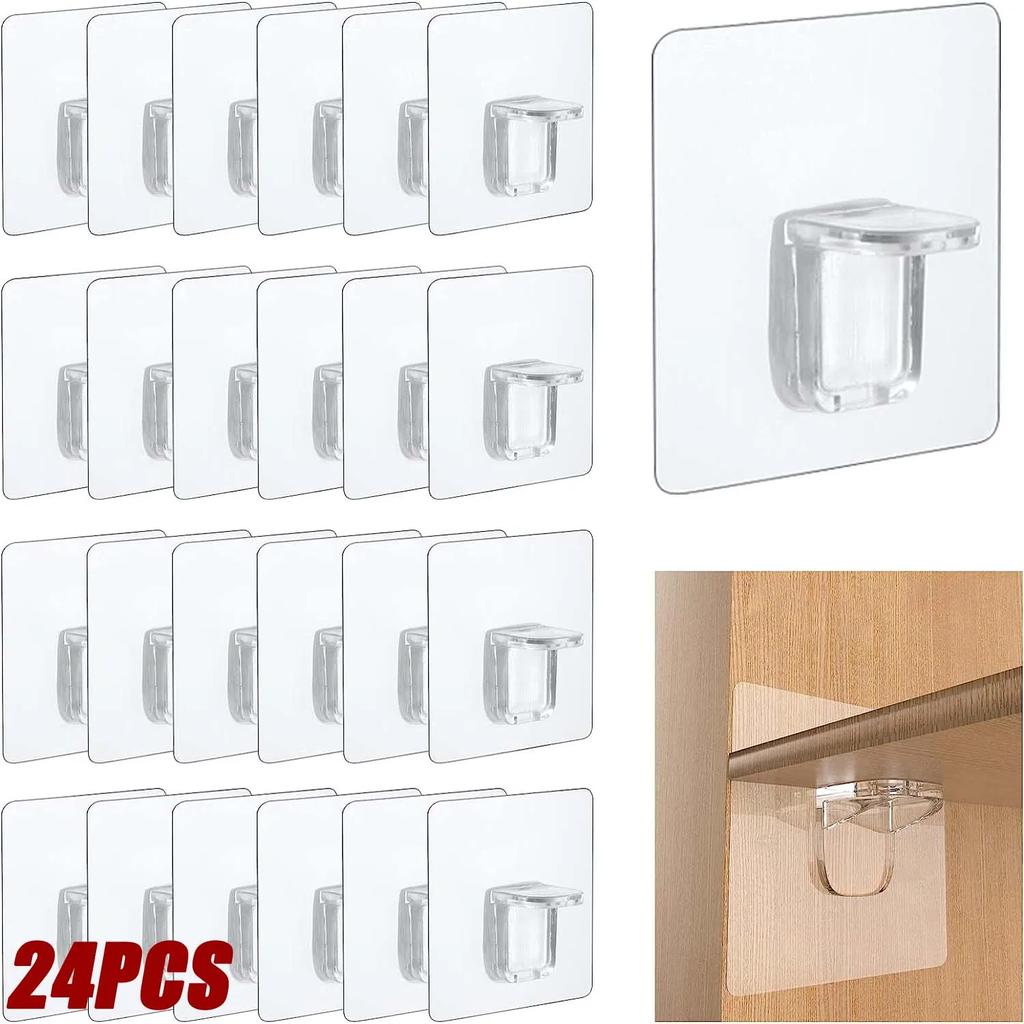 8/16 шт. опорные штифты для полок, клейкие зажимы для полок, прочные штифты для перегородок для кухонного шкафа, книжных полок, кронштейнов для шкафа, вагонки