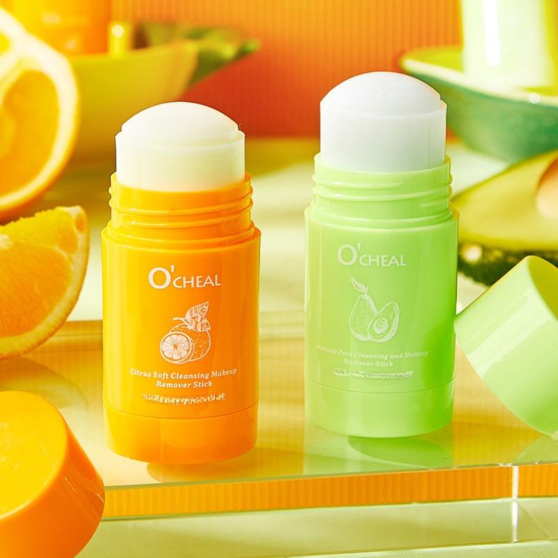 O'CHEAL Citrus Soft Hydration Purifying Avocado Очищающий и увлажняющий гель-стик для снятия макияжа с пор