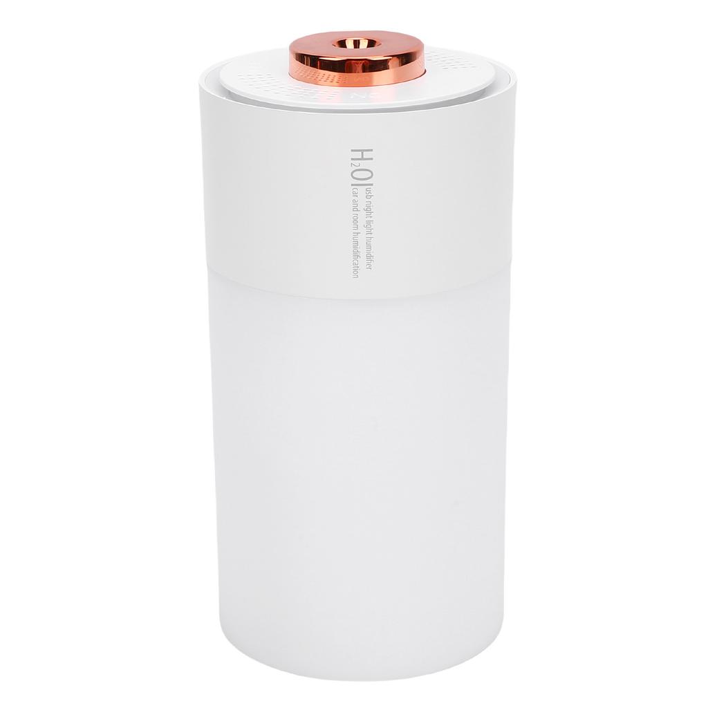 Colorful Humidifier 300ml Large Capacity Quiet Cool Mist Small Desk Humidifier for Travel Car