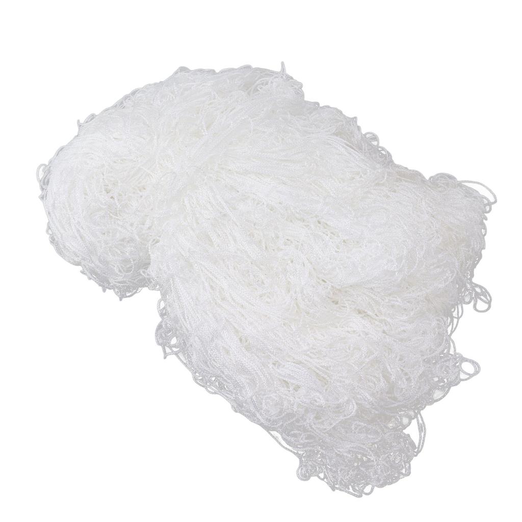 Plant Climbing Net Polyester White Reusable Trellis Netting for Beans Tomatoes Peas Pumpkin Flowers