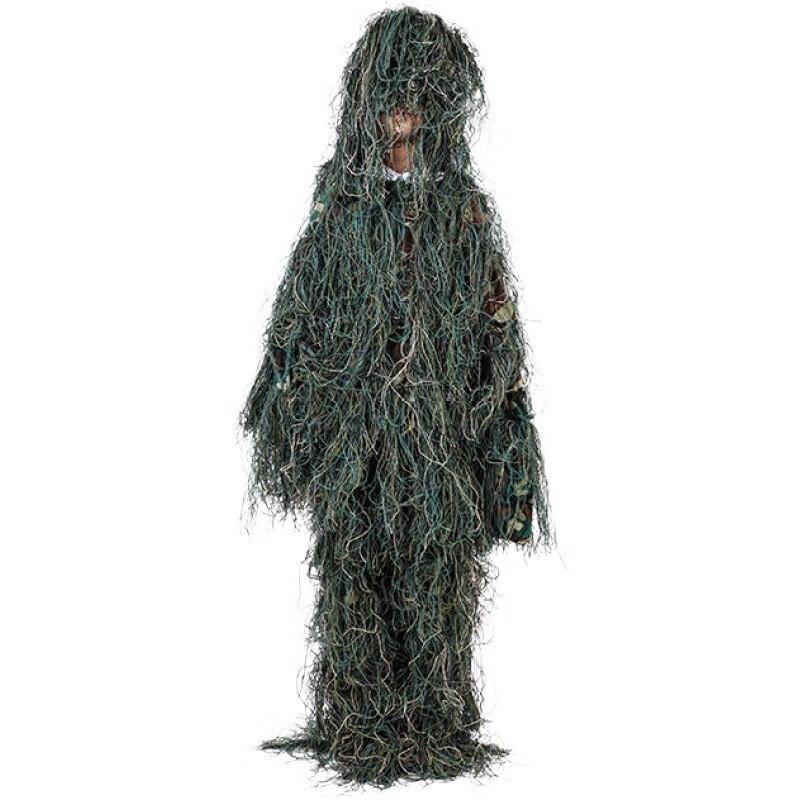 Children's Ghillie Suit 5-Piece Camouflage Set