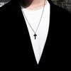 Men's Necklace Cross Pendant Surgical Steel Betcha Cross