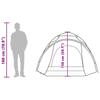 Dome Camping Tent for 3 Persons Blue Quick Release