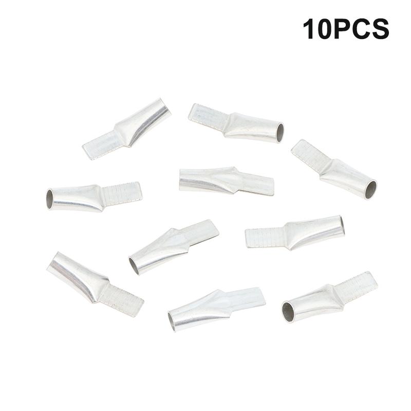 10Pcs C45 Circuit Breaker Wire Crimp Terminals Tin Coated Copper 4/6/10/16/25/35/50mm² for Home Appliance Repair Use