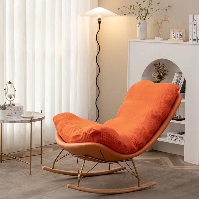 Elastic Closure Papasan Rocking Chair Seat Cushion Cover Soft Slipcover Only, Removable and Washable Chair Cushion Covers