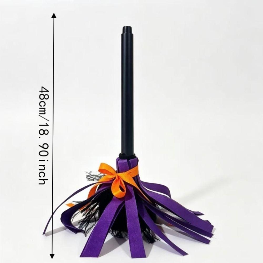 Moving Broomstick Floating Broomstick Sound Activated Haunted Dancing Broom  Carnival Party