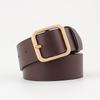 Women's Korean Style Fashion Belt with Square Buckle