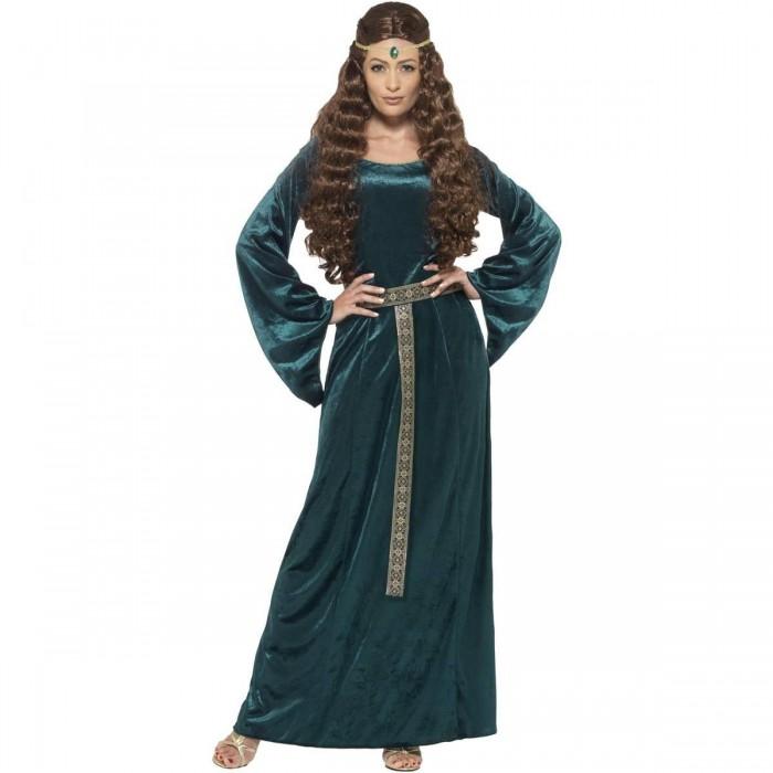 Smiffys Womens/Ladies Medieval Maid Costume