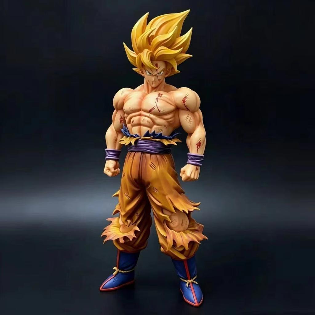 30,5 см 12 дюймов Фигурка Сон Гоку Супер Сайян из Dragon Ball Z JJ Фигурка из ПВХ Статуэтка Модель для Коллекционирования Подарок для Фанатов Аниме