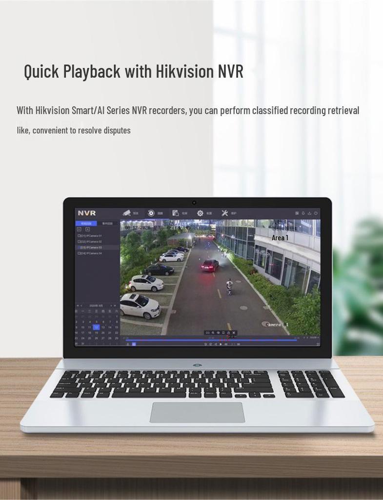 Hikvision 4MP POE Комплект для наружного видеонаблюдения с удаленным мобильным домофоном и HD-объективом