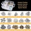 1Set Jewelry Making Supplies Kit Jewelry Making Tools Kit Includes Beads Wire for Bracelet and Pearl Beads Spacer Beads Jewelry Plier