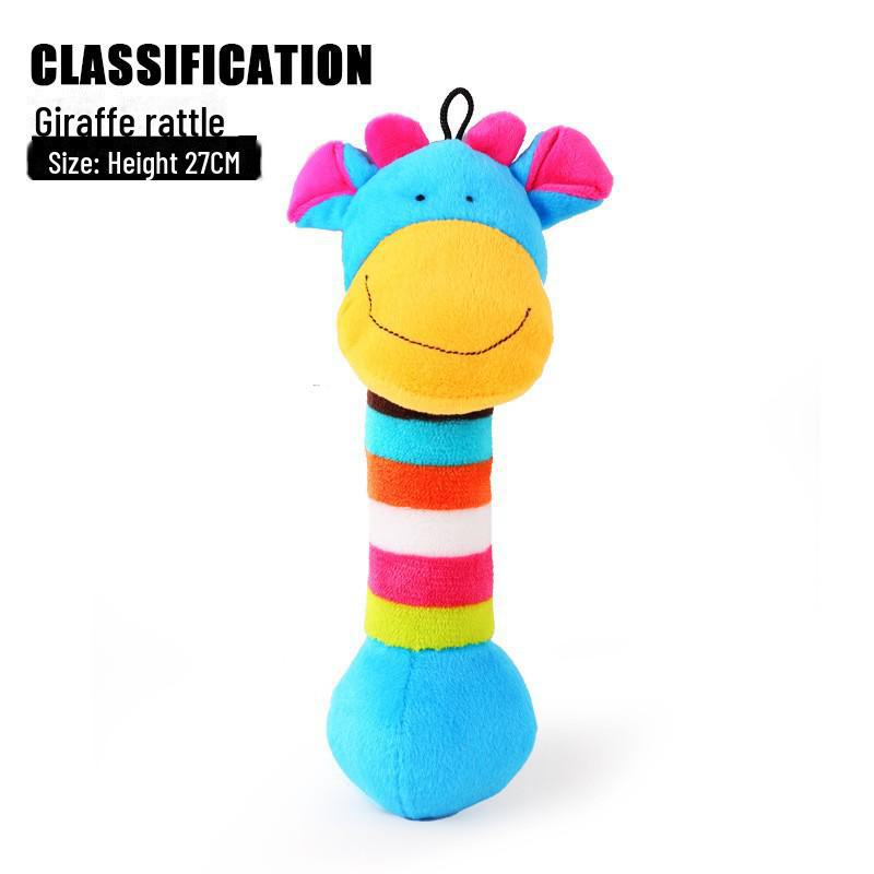 PETCIRCLE плюшевая игрушка для собак: Красочные тапочки с шестью полосками для Тедди и Бишона