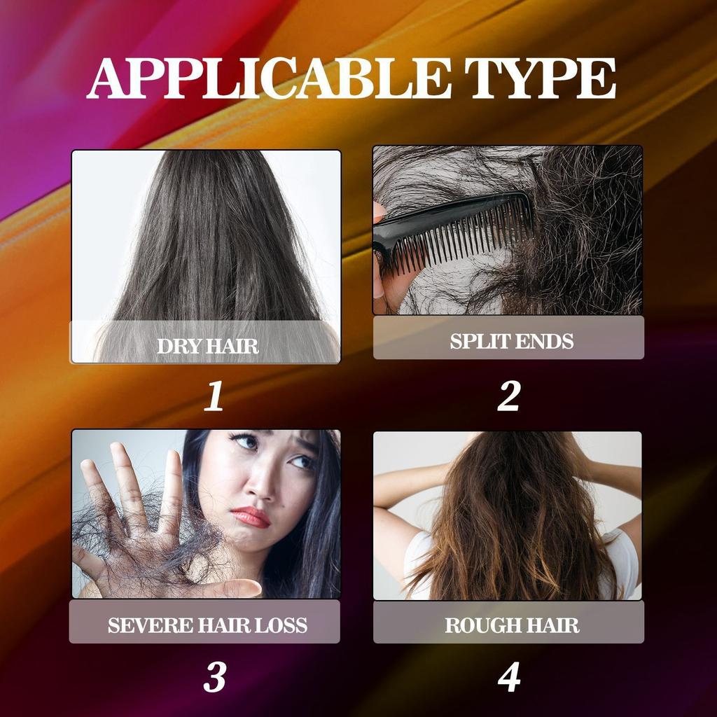 Питательный уход за волосами, шелковистый уход за волосами, блестящий увлажняющий уход за волосами, гладкая маска для волос 50 мл