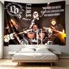 Bohse Onkelz Print Tapestry - Portable Wall Decor Cloth, for Home, Dorm, Travel, Bedroom, Living Room - Ideal Birthday Housewarming Gift