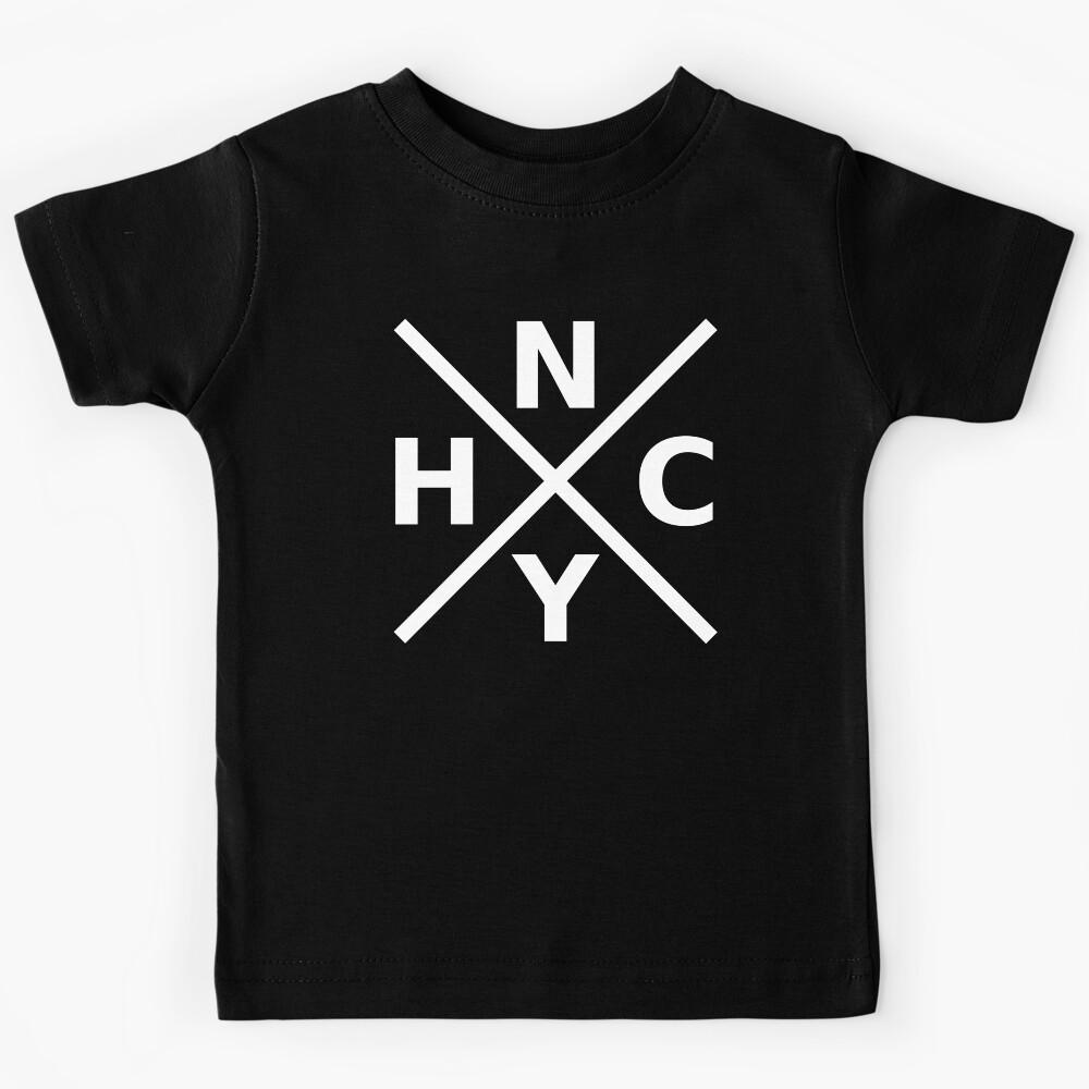 NYHC - New York Hardcore Logo White Font Kids T-Shirt