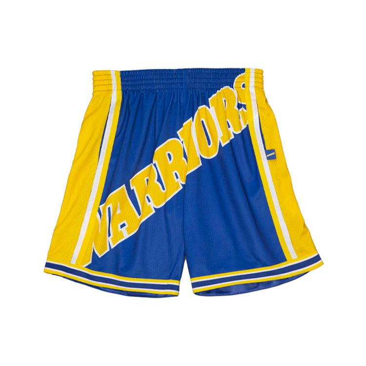 Mitchell & Ness Баскетбольные шорты мужские синие SHORBW19147-GSWROYA