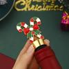 Christmas Crutch Red Wine Stopper Food-grade Wine Preservation Sealed Wine Bottle Stopper Christmas