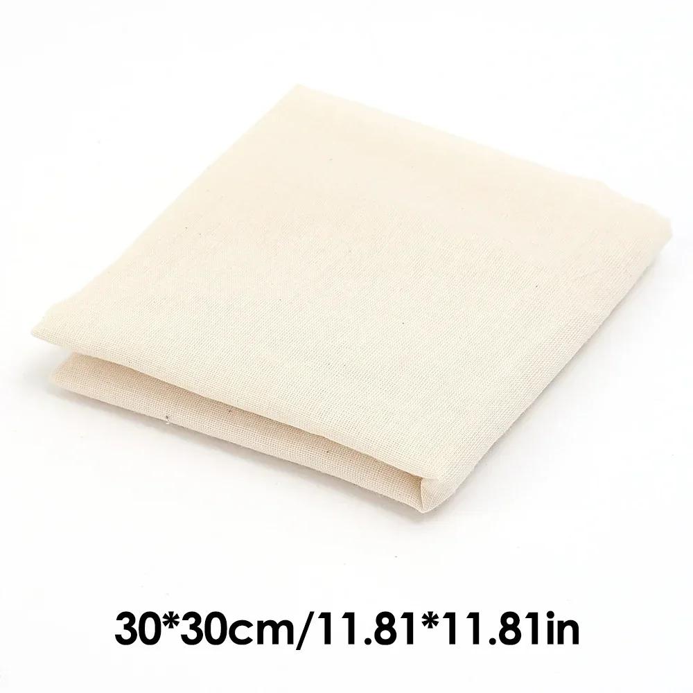 5/1PC Filter Cloth Reusable Cotton Fiber Mesh Strainer Cheese Beer Tofu Homebrew Filter Cloth Kitchen Food Ferment Strainer Tool