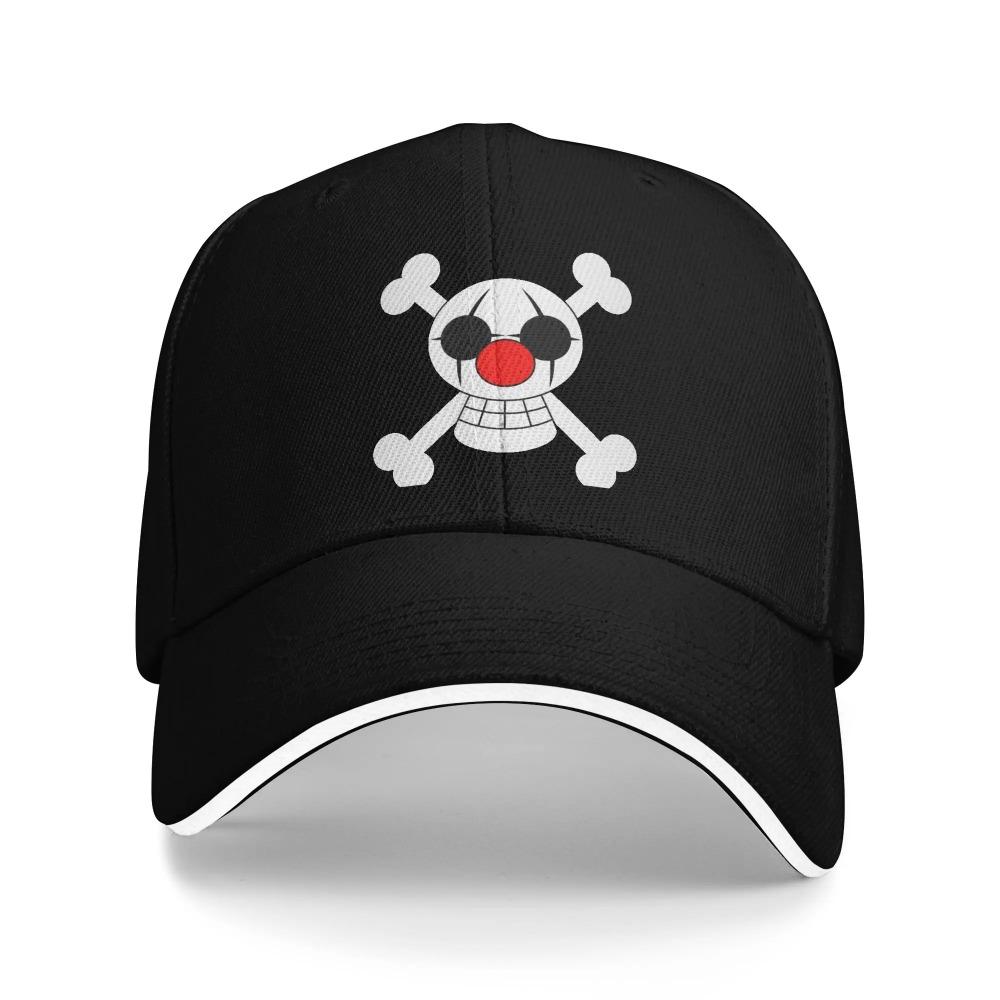 Fire Fist Ace Monkey D Luffy Baseball Cap Popular One Piece Anime Sandwich Hat for Men Women Adjustable Dad Hat Outdoor