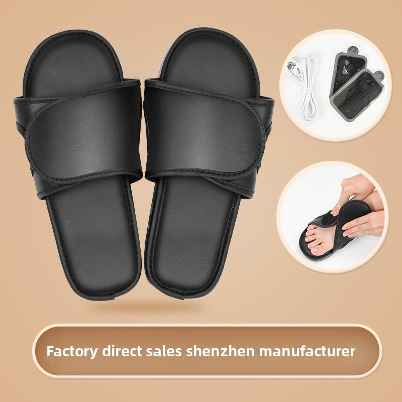 Аппарат для терапии стоп, массажер для ступней ног, автоматическое разминание акупунктурных точек стоп, икроножных мышц и меридианов, обувь для глубокого массажа