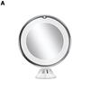 Косметическое зеркало 10-кратное увеличительное зеркало со светодиодной подсветкой Портативное мощное зеркало для макияжа для домашних путешествий