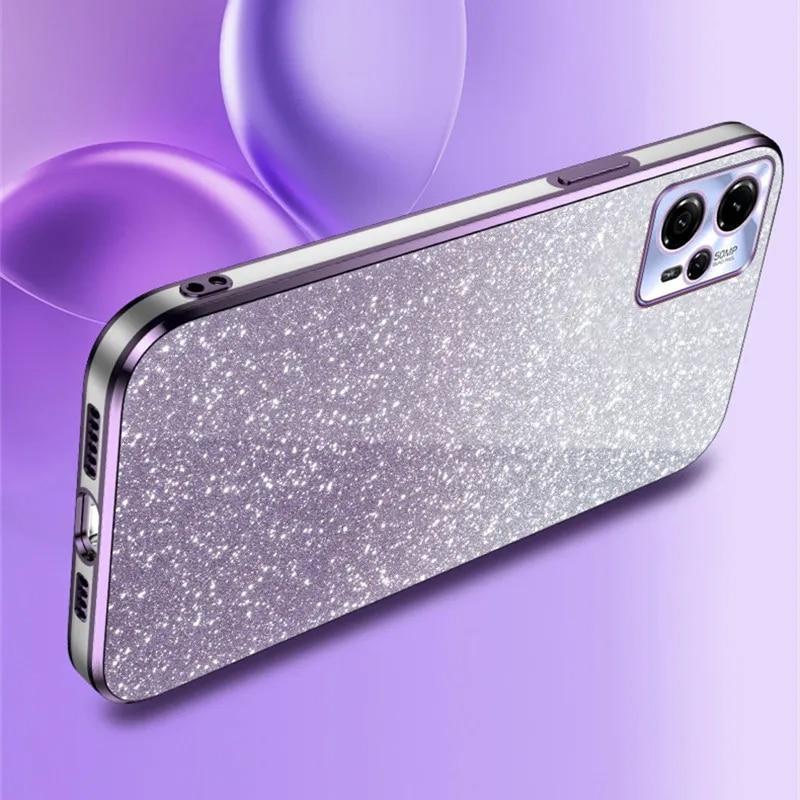 Модные чехлы с блестящим покрытием 2 в 1 для Moto G13 G23 G30 G32 G83 G84 G50 G60 G52 G53 G72 G73 G8 G9 Plus E20 E22 E32, силиконовый чехол, защитная задняя крышка