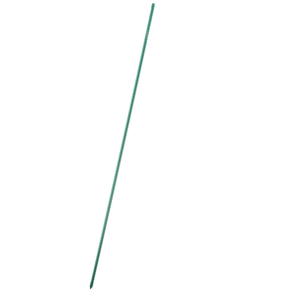 Garden Stakes, 15 Pack, 1705 mm, Plastic Coated Metal Tomato Stakes, Garden Sticks for Plants Support, with Pointed End and Non-Slip Bumps for Growing