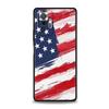 Чехол для телефона с флагом США для Xiaomi Redmi Note 14 13 5G 10 11 12 Pro Plus 4G 14C 13C 12C 10C Черный чехол