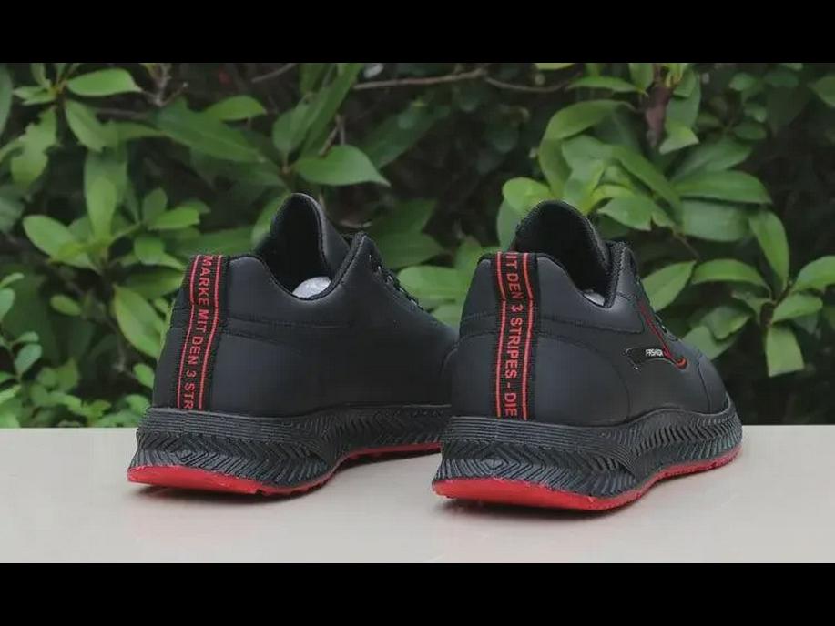 Men's Waterproof Leather Winter Running Shoes with Extra Warmth