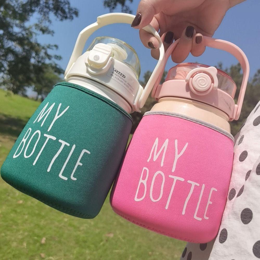 With Strap Water Bottle Cover Water Bottle Case Cup Sleeve Vacuum Cup Sleeve  for 800ml-1100ml