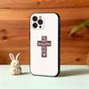 Чехол для телефона с библейским стихом Иисуса Для iPhone17,16,15,14,13,12,Plus,Pro Max, 5G Другие Мягкий Черный Чехол