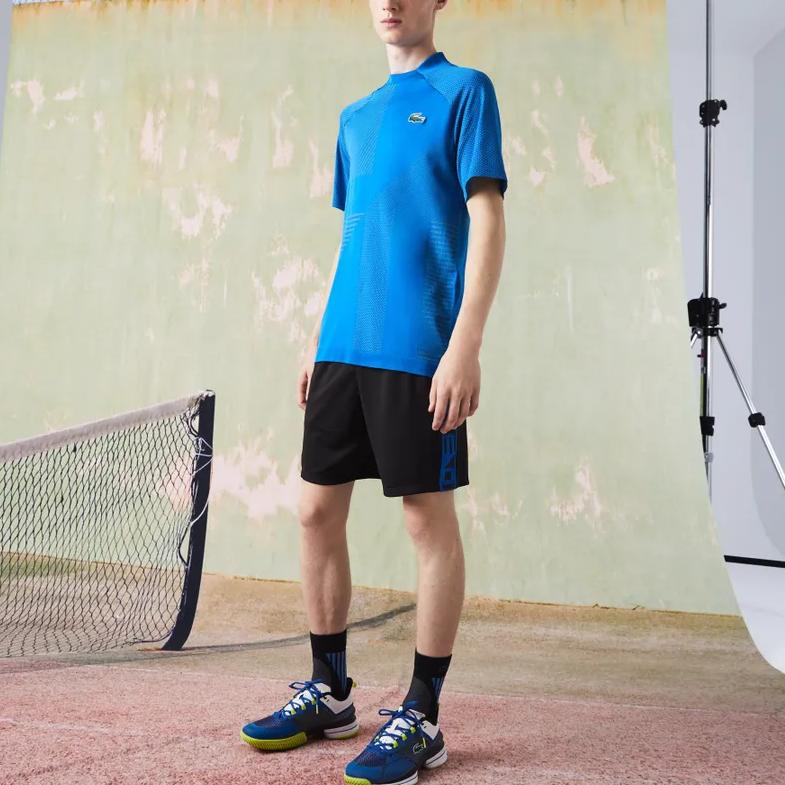 LACOSTE Casual Shorts Men's Black GH9378-C31