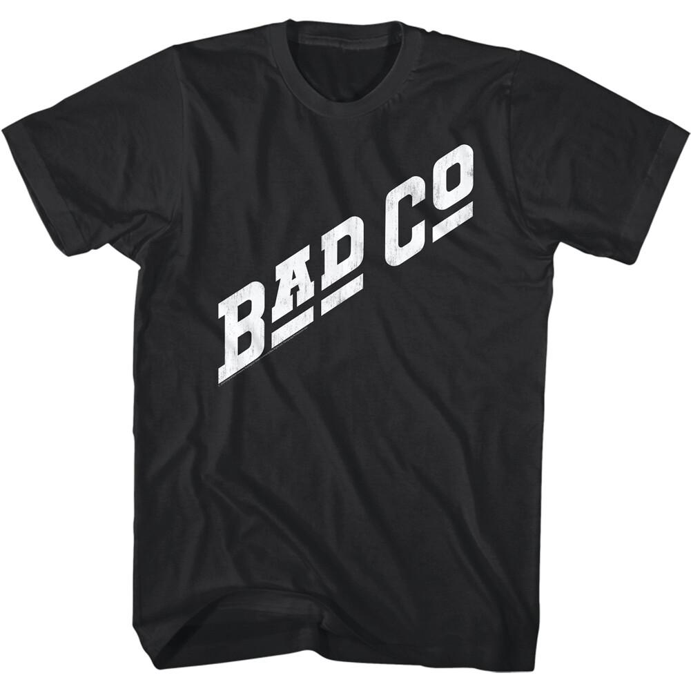 Bad Company Винтажная Рок-группа Логотип Мужская Футболка BadCo Дебютный Альбом Концертная Футболка
