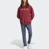 adidas Сезонная толстовка с капюшоном Shadow Red для мужчин в уличном стиле IT4174